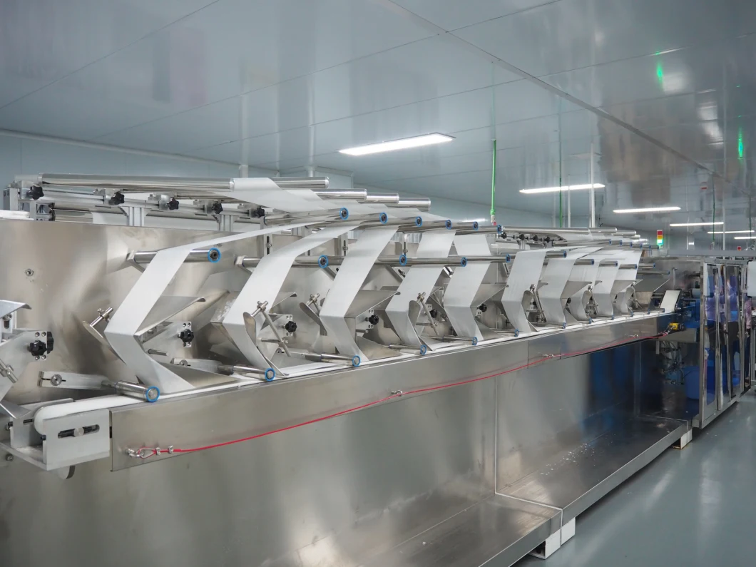 Chinese Manufacture Full Automatic 10-30 PCS/Pack High Speed Wet Wipe Making Machine