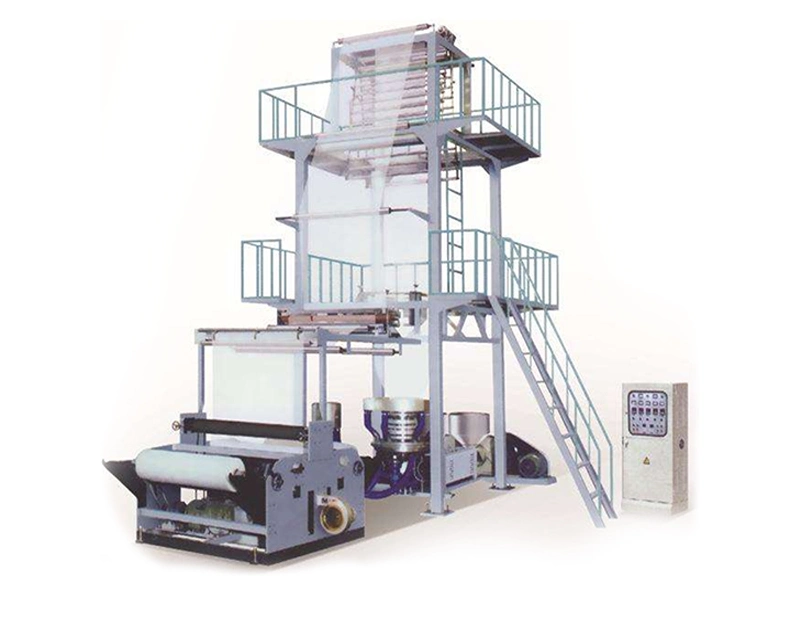 Plastik Parçalanabilir Plastik Poşet Yapma Makinesi Film Üfleme Paketleme 1