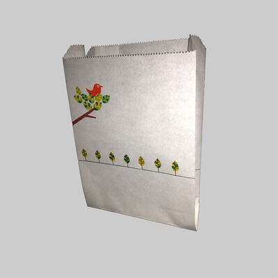 Speed 60pcsmin Kraft Paper Bag Manufacturing Equipment Incorporating 400 Mesh Ceramic Printing Roller for Superior Print