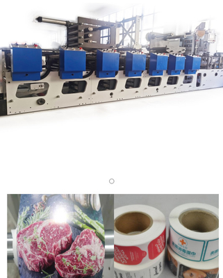 50-620mm Flekso Dijital Baskı Makinesi 10m/Dk-100m/Dk