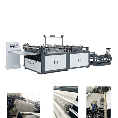 30-200m / Min Kağıt Alışveriş Çantası Yapma Makinesi Ultrasonik Dokumasız # Yüksek Miktar Otomatik Ultrasonik Dokumasız Kumaş