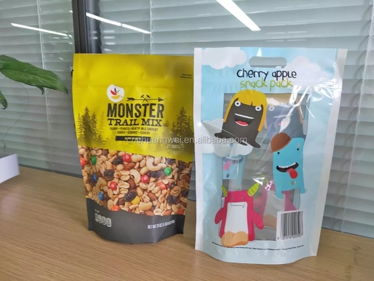 Plastik 4 Taraflı Sızdırmazlık Kağıt Torba Yapma Makinesi Fermuarlı Kese Kilitli Doypack