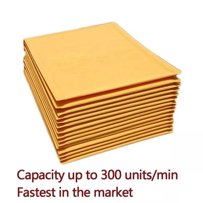 Nonwoven 700mm Kraft Kağıt Torba Yapma Makinesi 3000kg Bubble Poly Mailer