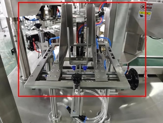 Patlamış Mısır Kılıfı Kağıt Torba Sızdırmazlık Paketleme Makinası 2000kg Döner Mikrodalga Azot Dolum