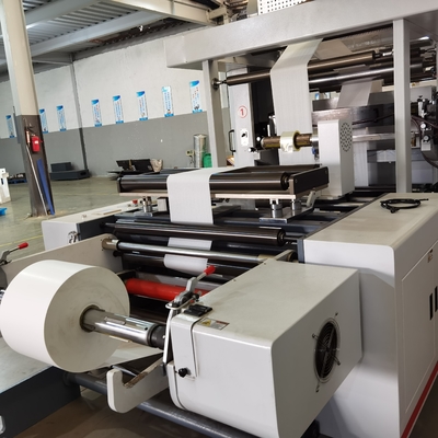 Non Woven için 6 Renk Merkezi Tambur Flekso Baskı Makinesi