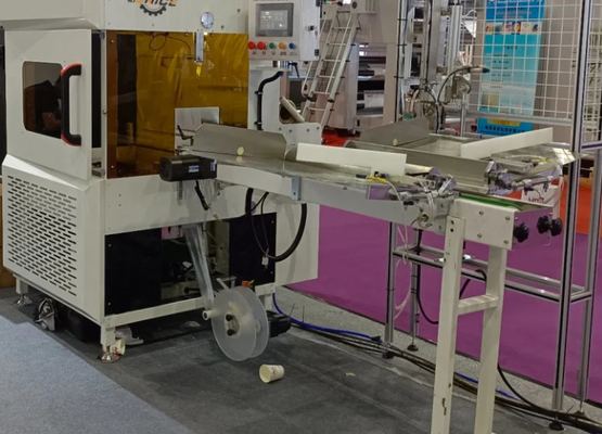 Tam Otomatik Tek Kullanımlık Plastik Kağıt Bardak Paketleme Makinası