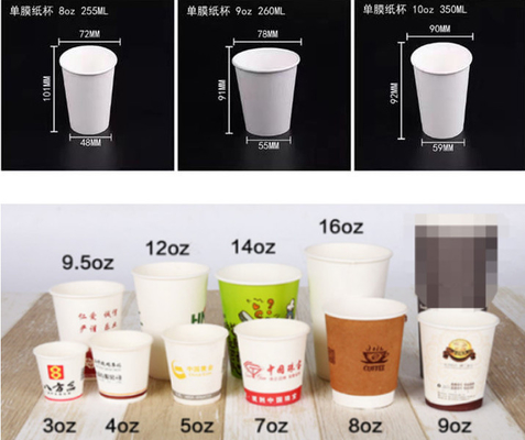 3oz -12oz Haijing Kağıt Bardak Makinesi ABD İngiltere Fransa'ya İhracat