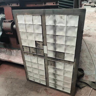 Karton Düz Pres Kabartma Girinti Makinesi 1500Kalıp Kesme Modeli 7.5KW 1500 * 1050