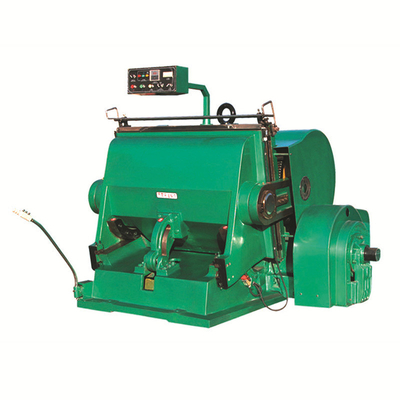 Karton Düz Pres Girinti Makinesi 1600Model 11KW Kalıp Kesme ve Girinti