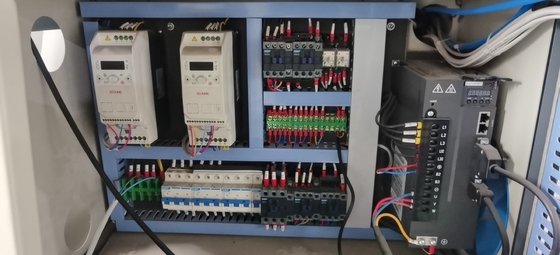 PLC Dokunmatik Ekranlı Sac Kesme Dilme Sarma Makinesi 4.0KW Güç 800mm