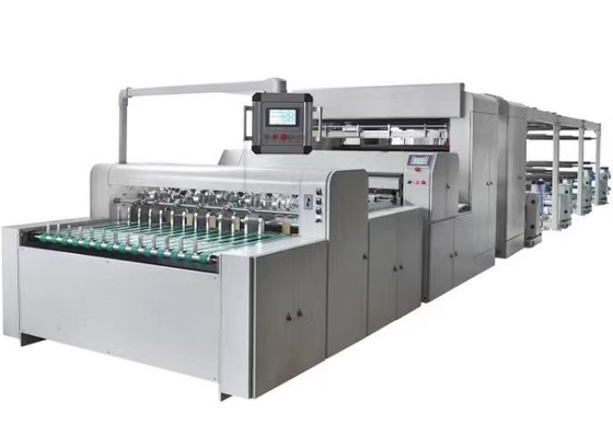 45-450g Kağıt Yüksek Hız İçin Üç Servo Tam Otomatik Dilme Makinesi