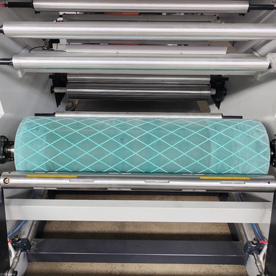 HJ-23000 Fleksografik Ofset Baskı Makinası Levha 2.38mm 1200mm 2 Renk