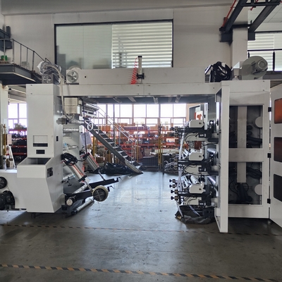 HJ-CI81400 Yüksek Hızlı Flekso Baskı Makinesi 380-800mm Baskı Uzunluğu