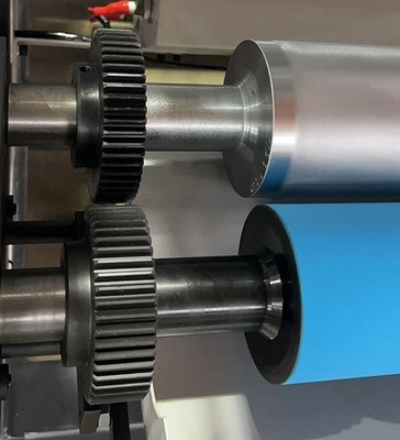 6 Renk PP Dokuma Kumaş Flekso Baskı Makinesi 1300mm Baskı Uzunluğu