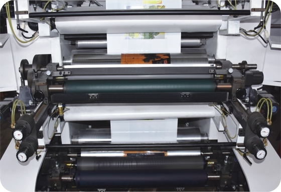 HJ-800 Fleksografik Baskı Makinesi 750mm 800mm Genişlik 280-1200mm