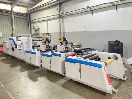 Otomatik Kağıt Alışveriş Çantası Yapma Makinesi Özelleştirilmiş Çanta Boyutu Su Bazlı Mürekkep Perakende Paketleme ve Kağıt Çantalar İçin İdeal