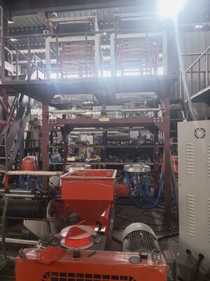 Film Kalınlığı 0.004 ila 0.1 mm Film Üretim Hatları için Saatte 100 ila 500 Kg'lık Ekstrüzyon Kapasitesini İçerecek Esnek Film Ekstrüzyon Sistemi