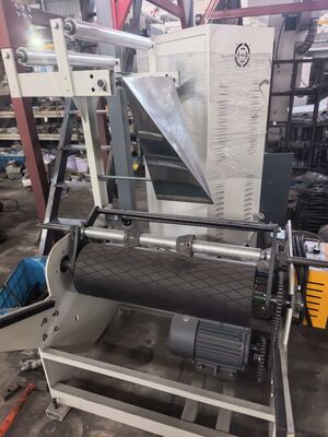 PLC Dokunmatik Ekran Kontrol Sistemi Polietilen Film Ekstrüzyon Ekipmanı 80-180mm Kalıp Kafası ile