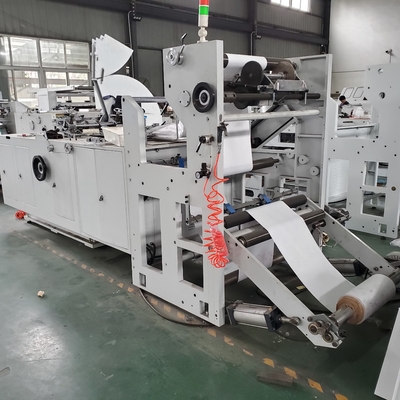 CE Otomatik Kağıt Torba Makinası 70-260mm 60-400 Adet/Dk
