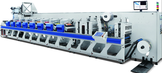 PVC BOPP CPP Kağıt için Otomatik Dijital Flekso Baskı Makinesi 4 6 Renkli Polietilen Kağıt Bardak Kağıt Torba