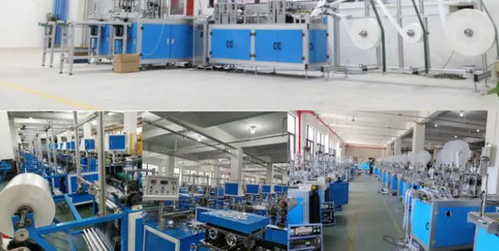 PE Tam Otomatik Cerrahi Önlük Yapma Makinesi CPE 40-160 Adet/Dk