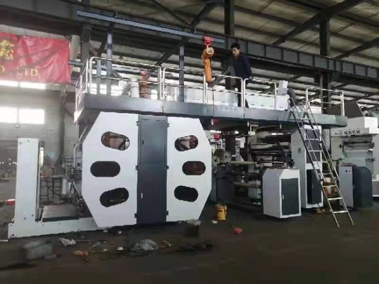 Kağıt, Plastik Film, Dokunmamış Kumaş için Yüksek Hızlı Flekso Yazıcı # Baskı Genişliği 600-2000mm 8 Renkli Flekso Yazıcı