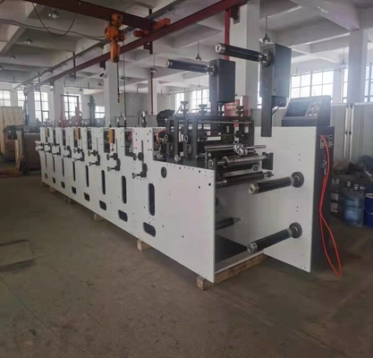 320mm Yüksek Hızlı Flekso Baskı Makinesi 10m/Dk-80m/Dk