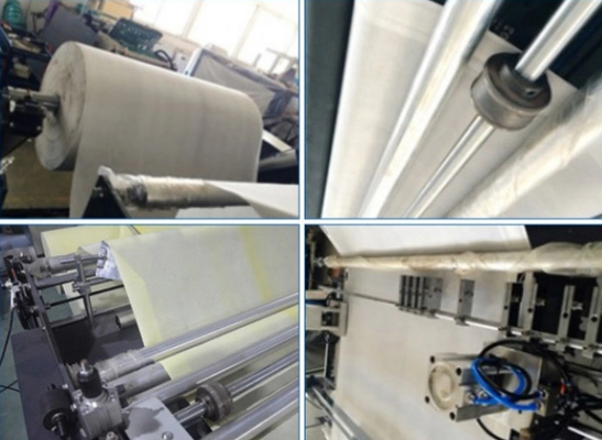 30-200m / Min Kağıt Alışveriş Çantası Yapma Makinesi Ultrasonik Dokumasız # Yüksek Miktar Otomatik Ultrasonik Dokumasız Kumaş