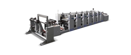 150m/Dk Flekso Baskı Makinesi 6 Renk 1350mm