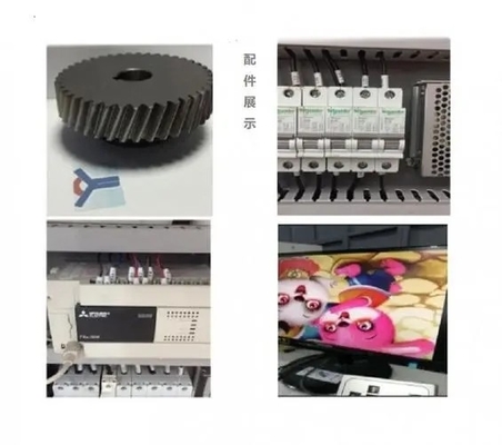 Yüksek Hızlı 4 Renk Flekso Baskı Makinesi CI 220V 380V