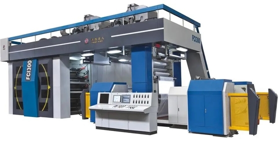PE, PP, Selofan, Plastik Film ve Dokuma Çantalar için HJ 4 Renkli 800mm Dokusuz Baskı Makinesi ，