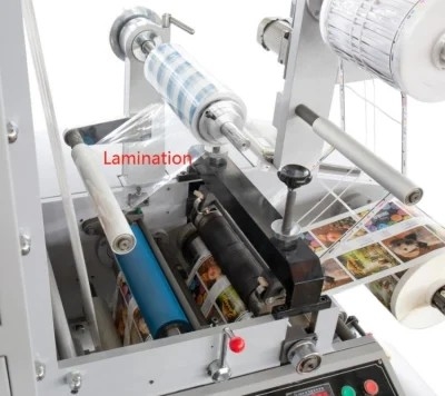 Yüksek Hızlı 4 Renkli Flekso Etiket Baskı Makinesi # Dar Web Flekso Etiket Baskı Makinesi 220V 380V