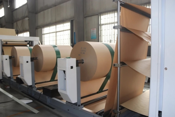 40 Adet/Dk Kraft Kağıt Torba Makinası 30-40mm, Kağıt Halat Makinası
