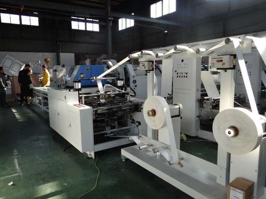 40 Adet/Dk Kraft Kağıt Torba Makinası 30-40mm, Kağıt Halat Makinası