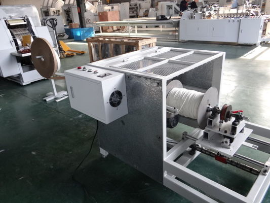 Kraft Kağıt Torba Halat Yapma Makinesi, 25-60 gsm Kağıt için #220V Kağıt Torba Halat Kolu Yapma Makinesi 20-80 Adet / Dakika