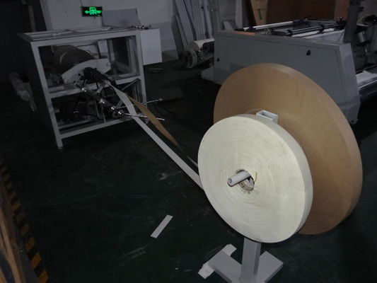 Kraft Kağıt Torba Halat Yapma Makinesi, 25-60 gsm Kağıt için #220V Kağıt Torba Halat Kolu Yapma Makinesi 20-80 Adet / Dakika