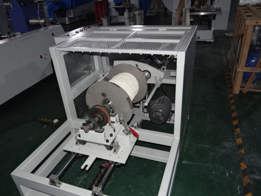 Kraft Kağıt Torba Halat Yapma Makinesi, 25-60 gsm Kağıt için #220V Kağıt Torba Halat Kolu Yapma Makinesi 20-80 Adet / Dakika