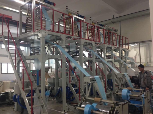 Mini Plastik HDPE Tek Katmanlı Ekstruder Makinesi Tek Vidalı