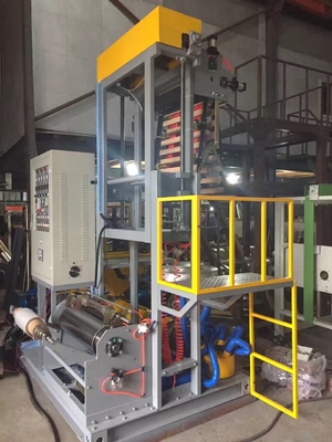 Mini Plastik HDPE Tek Katmanlı Ekstruder Makinesi Tek Vidalı