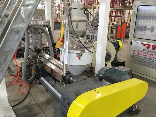 LDPE Film Ekstruder Makinesi Üç Katmanlı Plastik HDPE ABA Film CO Ekstruder