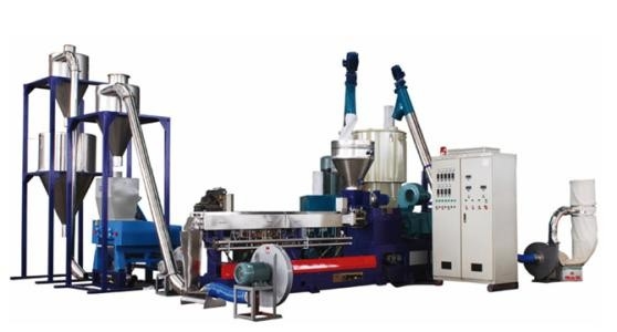 Atık Plastik Film Ekstruder Makinesi HDPE LDPE PP Jumbo Dokuma Çantalar PET Film