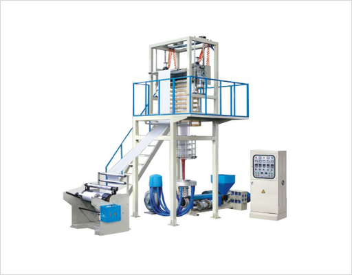 HDPE PE Üflemeli Film Ekstrüzyon Makineleri Tek Vidalı 3 Fazlı