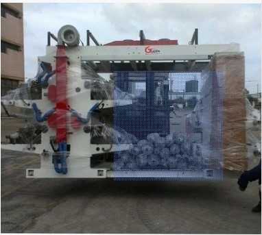 PE, PP, Selofan, Plastik Film ve Dokuma Çantalar için HJ 4 Renkli 800mm Dokusuz Baskı Makinesi ，