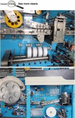 Yüksek Hızlı Pampers Yapma Makinesi 380V Üç Fazlı