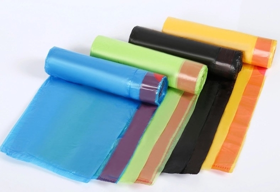 İnverter Motorlu Yüksek Hızlı LDPE HDPE Torba Yapma Makinesi # Biyobozunur Plastik Çöp Torbası Yapma Makinesi 380V 220V