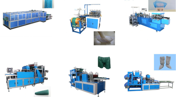 220V 380V Tek Kullanımlık Çarşaf Yapma Makinesi Dokusuz
