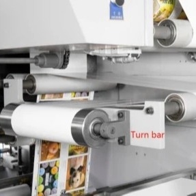 UV Vernik Laminasyonlu Kağıt Film Etiketleri için Yüksek Hızlı Flekso Etiket Yazıcısı, 1-8 Renkli Flekso Etiket Baskı Makinesi