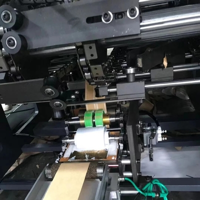 Yüksek Hızlı Kraft Kağıt Torba Makinası 300 adet/dk, Bükülmüş Kağıt Halat Sap Makinası