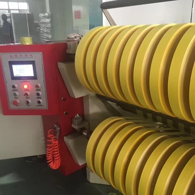 110m / Min Dilme Sarıcı Makinesi 380V, BOPP Film Taret Eğme Sarıcı