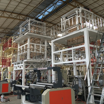 Mini Plastik HDPE Tek Katmanlı Ekstruder Makinesi Tek Vidalı